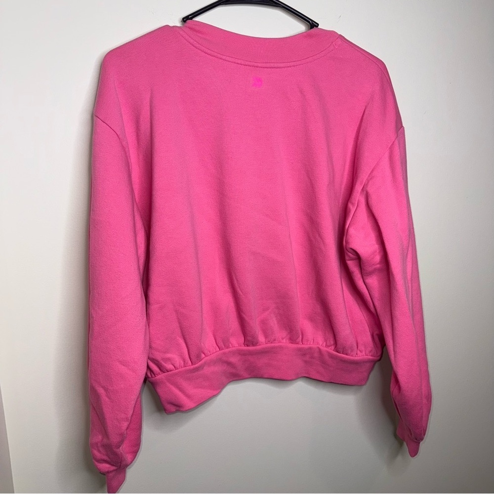🖤All in Motion Vibrant Pink Sweatshirt - Picture 5 of 5